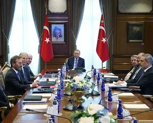 Erdoğan liderliğindeki kritik toplantı sona erdi