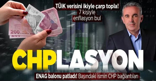 SON DAKİKA: Fahiş enflasyon rakamları açıklayan ENAG’ın tartışılan objektifliği! Başında CHP medyasında çıkan Veysel Ulusoy var