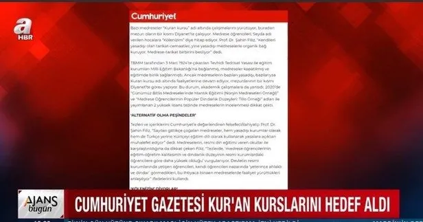 SON DAKİKA: Okullar yüz yüze eğitime başladı! Cumhuriyet de din düşmanlığı sezonunu açtı-3