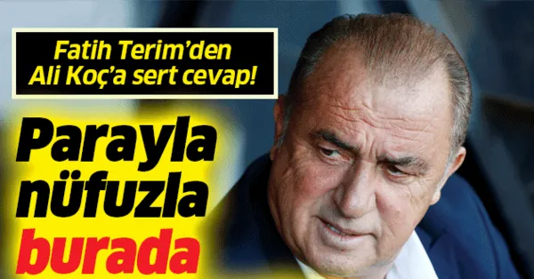Fatih Terim Den Ali Koc A Flas Sicil Cevabi Takvim