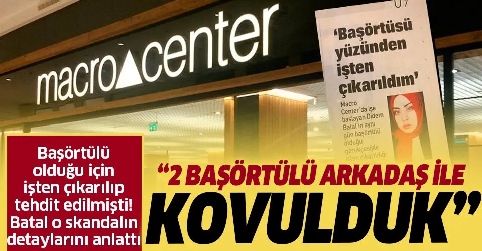 Macro Center Basortulu Olduklari Icin Isten Cikardigi Didem Nur Batal Sermin Topuz Ve Perihan Basak Sozbir Den Ozur Diledi Takvim