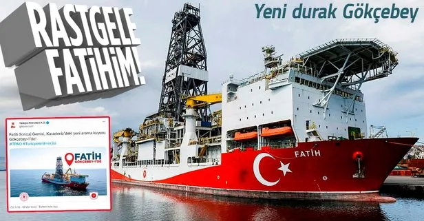 Karadeniz’de 540 milyar metreküp doğal gaz keşfeden Fatih Sondaj Gemisi, Gökçebey-1 kuyusunda yeni arama yapıyor