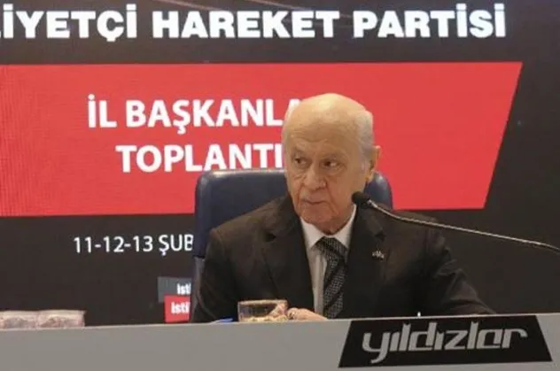 MHP Lideri Devlet Bahçeli il başkanları toplantısı kapanış oturumuna katıldı
