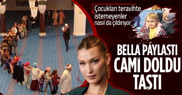 Dünyaca ünlü Filistinli model Bella Hadid’i paylaşmıştı! O cami dolup taşmaya başladı