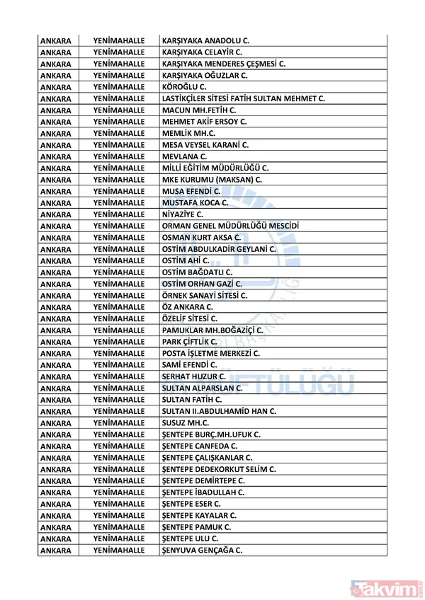 İstanbul, Ankara ve İzmir'de hangi camilerde cuma namazı kılınacak? İşte cuma namazı kılınacak camiler | Liste belli oldu - 39