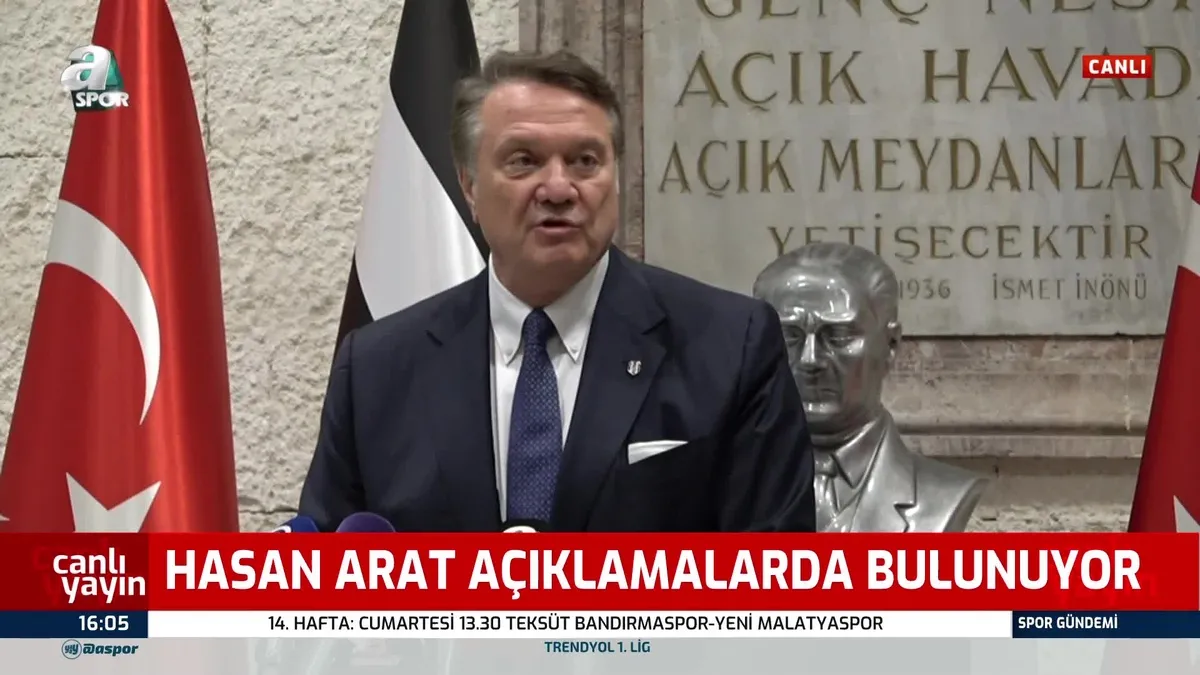 Hasan Arat 'istifa' açıklaması! (27 Kasım 2024)