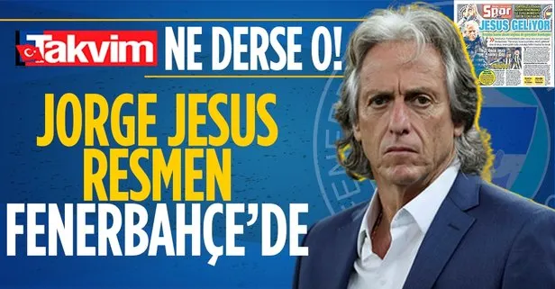 Sarı-Lacivertliler Portekizli  hoca Jorge Jesus ile her konuda anlaştı