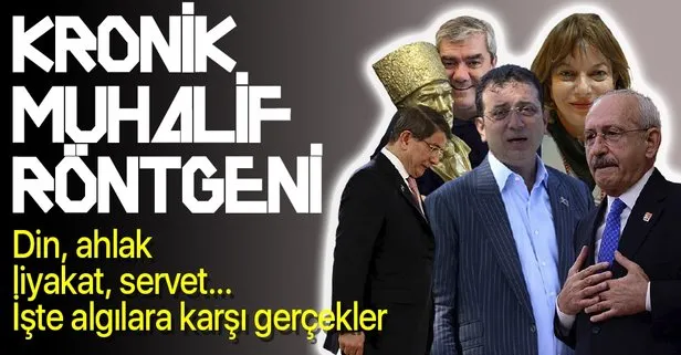 Kronik muhaliflerin röntgeni