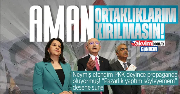 Son dakika haberleri... 7'li koalisyonun Cumhurbaşkanı adayı Kemal Kılıçdaroğlu'nun PKK terör örgütü ve propaganda iddiası