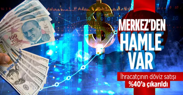 İhracatçıların Merkez Bankası'na yapacağı döviz satışında oran değişti!