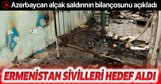 Son dakika: Azerbaycan, Ermenistan'ın Gence'ye gerçekleştirdiği saldırının bilançosunu açıkladı: 24 ölü, 121 yaralı