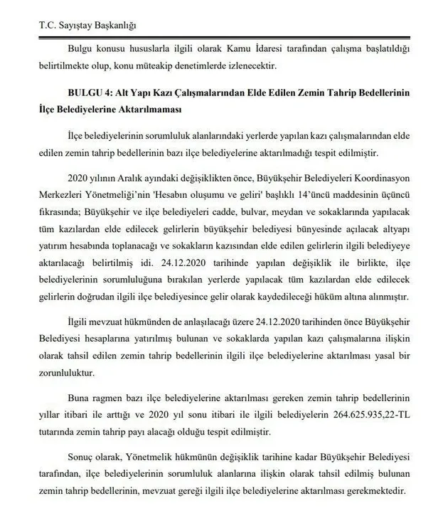 CHP'li Ankara Büyükşehir Belediyesi'nin tahrip borcu 264 milyon lira! Sayıştay raporunda ortaya çıkan skandal-4