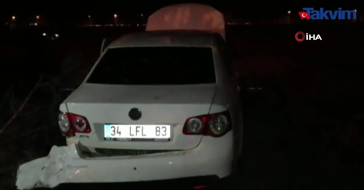 Hatalı sollama kazaya neden oldu, 2 yaralı