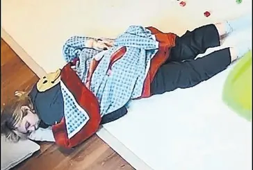 Geceyi hastanede geçirdi