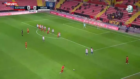 GOL | Kayserispor 1-0 Niğde Belediye Spor