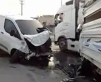 Son dakika: Mersin’de 4 araç çarpıştı: 7 yaralı
