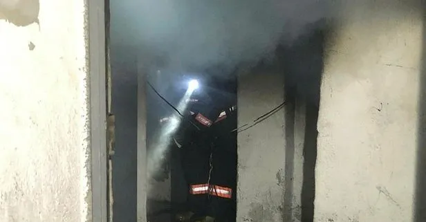 Başkent’te yangın paniği! Bütün bina tahliye edildi