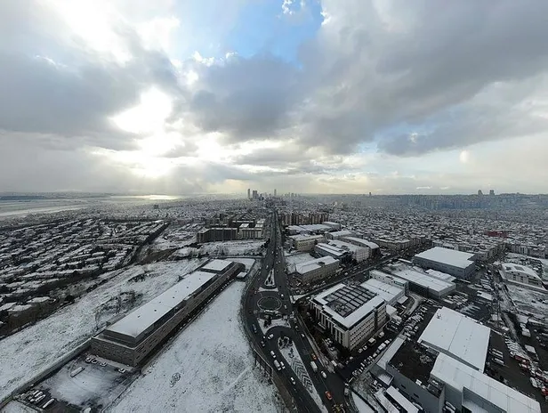 Kar yağışı İstanbul'a giriş yaptı! Meteoroloji'den İstanbul dahil 19 kente sarı ve turuncu kodlu uyarı! Kar yağışı fırtınası yolda-3
