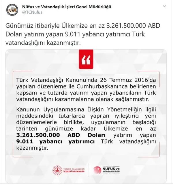 1591275325871.jpg Yatırım yapan 9 bin 11 yabancıya Türk vatandaşlığı-2