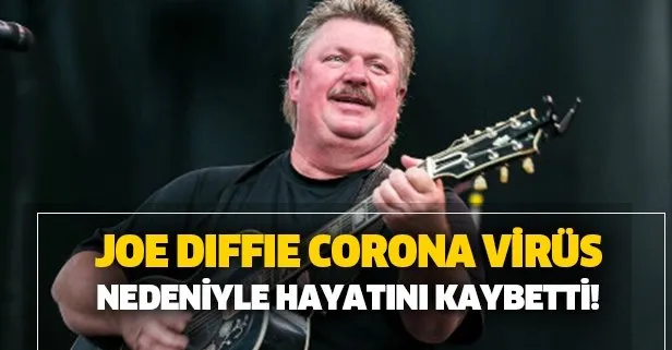 ABD’li ünlü şarkıcı Joe Diffie koronavirüs nedeniyle hayatını kaybetti