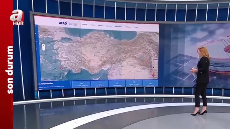 Muğla Bodrum'da deprem