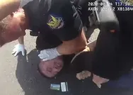 ABDde polis şiddeti devam ediyor! Sıcak asfaltın üzerinde bekletip...