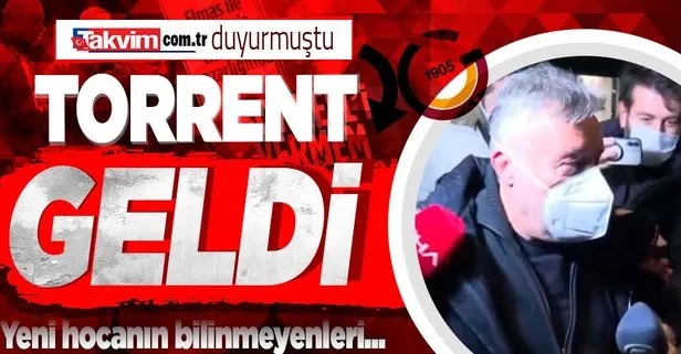 Galatasaray’ın yeni teknik direktörü Domenec Torrent İstanbul’a geldi