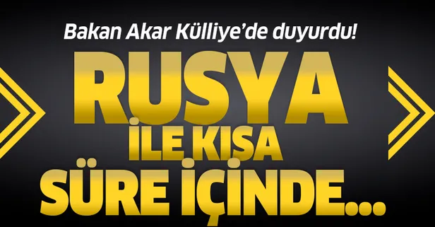 Son dakika | Bakan Akar duyurdu: Rusya ile ortak devriyeler başlayacak