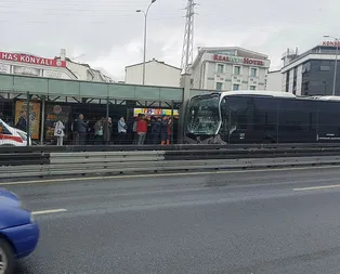 Son dakika: İstanbulda metrobüs kazası! Yaralılar var