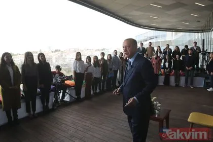 Başkan Erdoğan gençlerle Atakule’de buluştu