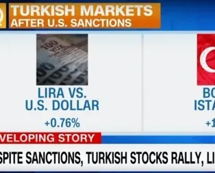 Trumpın ekonomi tehditleri tutmadı! ABD basını şaşkın! Türk Lirasının yükseldiğini görünce...