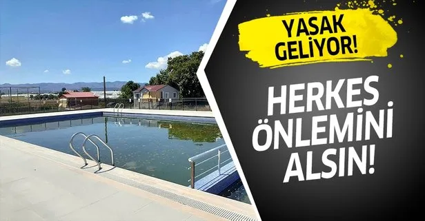 Havuzlu hobi bahçelerine yasak geliyor