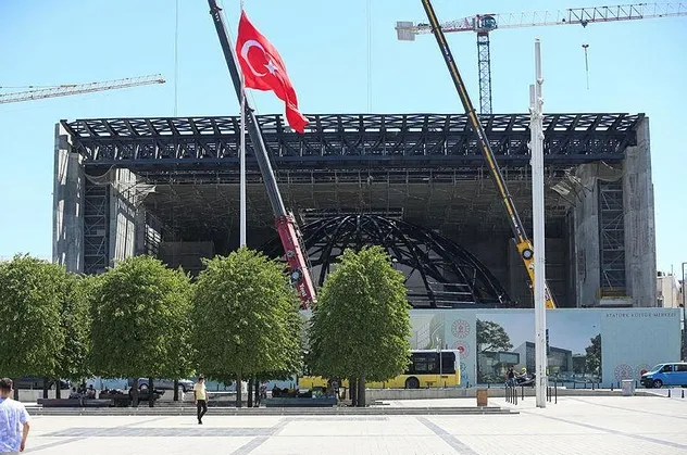 Yeni AKM inşaatının yüzde 57'si tamamlandı: Yıl sonunda bitirilmesi planlanıyor