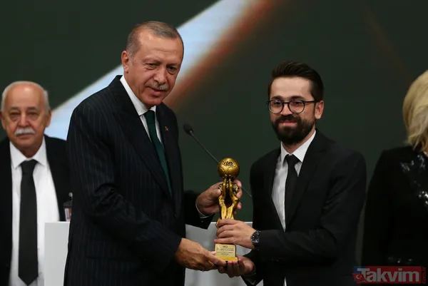 Başkan Erdoğan, Radyo Televizyon Gazetecileri Derneği 2017 Yılı Medya Oscarları Ödül Töreni'ne katıldı - 9