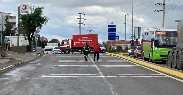 Son dakika: Kocaeli Darıca'da kargo paketinde kimyasal sızıntı: 4 kişi hastaneye kaldırıldı