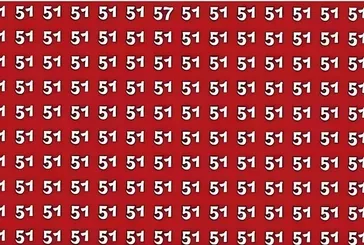 Zeka testi: 51’lerin içindeki 15 ve 57 nerede? 743 kişi denedi, 18’i bulabildi