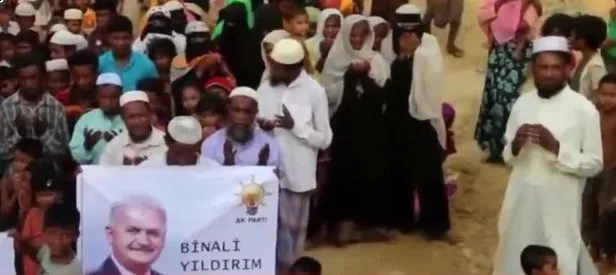 Arakanlı Müslümanlar Binali Yıldırım için dua etti
