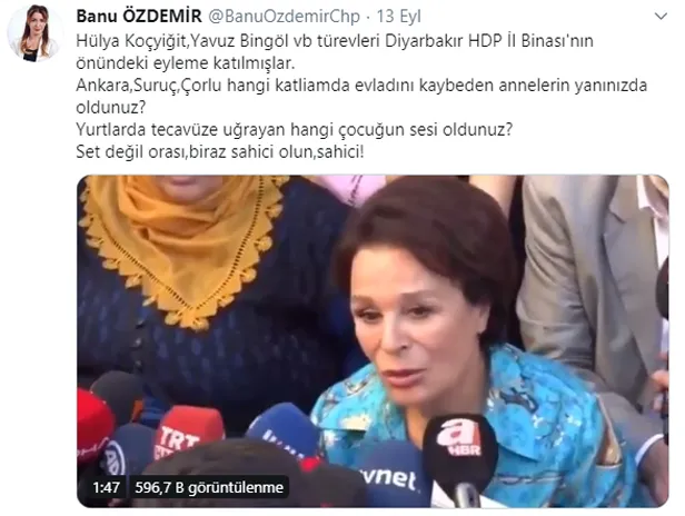 15 Temmuz'a 'tasarlanmış' demişti! CHP'li Banu Özdemir'den bir skandal paylaşım daha!-2