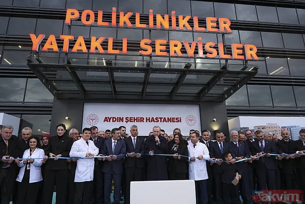 Aydın'a sağlık üssü: Başkan Erdoğan Şehir Hastanesi'nin açılışını yaptı - 2