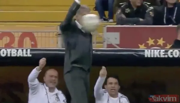 Şenol Güneş neye uğradığını şaşırdı! Kart isterken top çarptı - 4