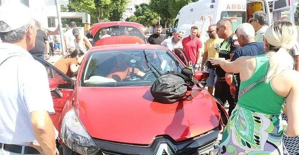 Antalyasporlu futbolcu Naldo’nun ailesi trafik kazası geçirdi
