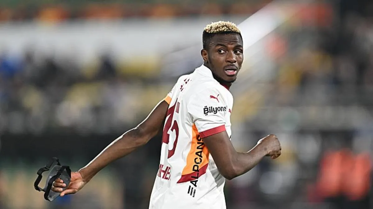 Galatasaray'da Osimhen'den şoke eden talep!