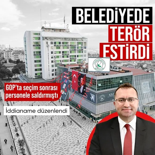 Belediye binasında skandal! Tutuklu Hakan Bahçetepe personele saldırmış