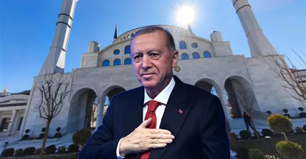 Başkan Erdoğan 5 bin kişilik caminin açılışını yaptı: Milli ve manevi kimliğimize sahip çıkmaya devam edeceğiz