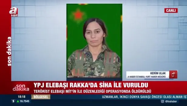 YPJ elebaşı Siham Mıslım Rakka’da siha ile vuruldu