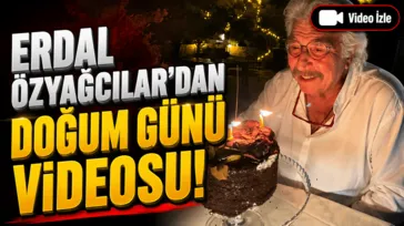 Oyuncu Erdal Özyağcılar 78 yaşına girdi