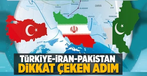 Türkiye, İran ve Pakistandan dikkat çeken adım