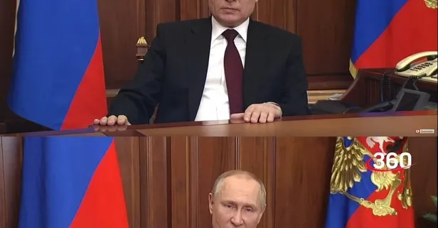 Son dakika: Putin Donbas’a giriş emrini 3 gün önce vermiş! Dikkat çeken detay! Aynı kıyafet aynı mekan
