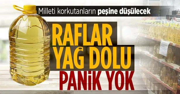 Ayçiçek yağında sorun yok!