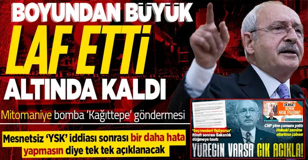 Kılıçdaroğlu boyunu aşan YSK iddiasının altında kaldı! Bakanlıktan 'Kağıttepe' göndermeli net açıklama
